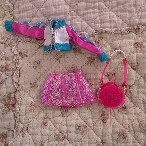 LOL OMG Doll Clothes Splash Queen accessories